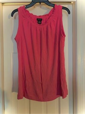 Y2K Early 2000s Casual Pink Preppy Soft Summer Top - Size Large